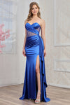Prom Dresses Prom Long Formal Corset Evening Dress Royal Blue