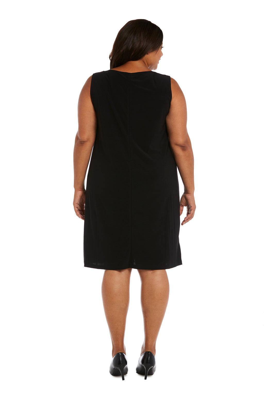 Mother of the Bride Dresses Short Printed Jacket Plus Size Mother of the Bride Dress Black/White