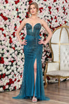 Prom Dresses Prom Long Formal Beaded Evening Dress Teal