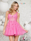 Cocktail Dresses Short Cocktail Mini Dress Hot Pink
