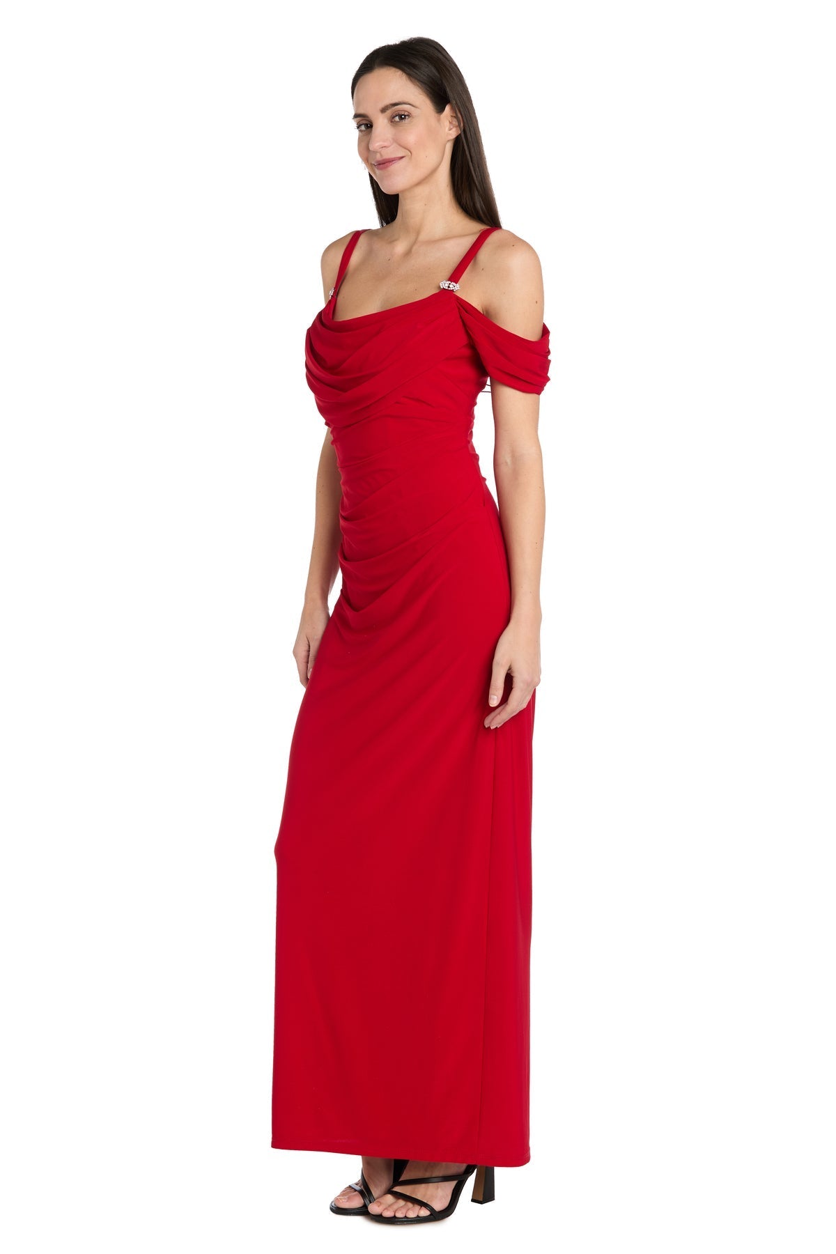 Formal Dresses Long Formal Fitted Evening Dress Red
