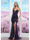 Prom Dresses Long Formal Fitted Evening Prom Dress Navy