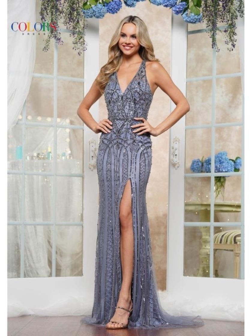 Prom Dresses Formal Long Fitted Evening Prom Dress Deep Peri