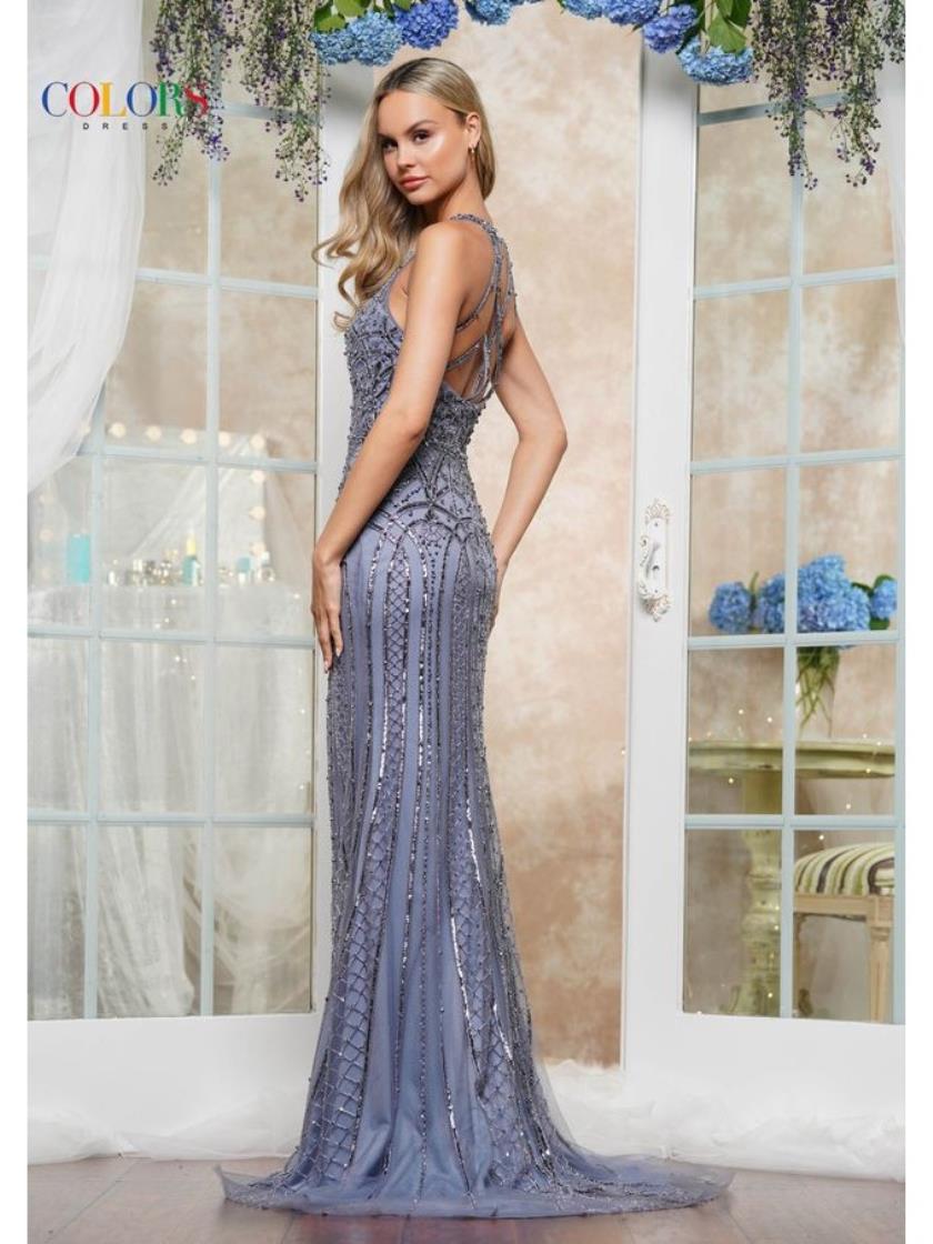 Prom Dresses Formal Long Fitted Evening Prom Dress Deep Peri