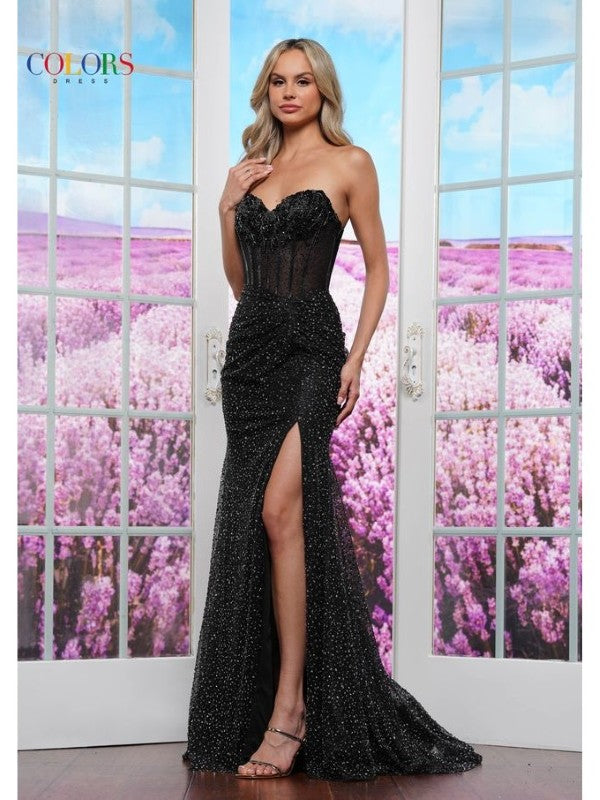 Prom Dresses Formal Fitted Long Evening Prom Dress Black