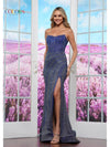 Prom Dresses Fully Long Fitted Beaded Formal Prom Dress Royal
