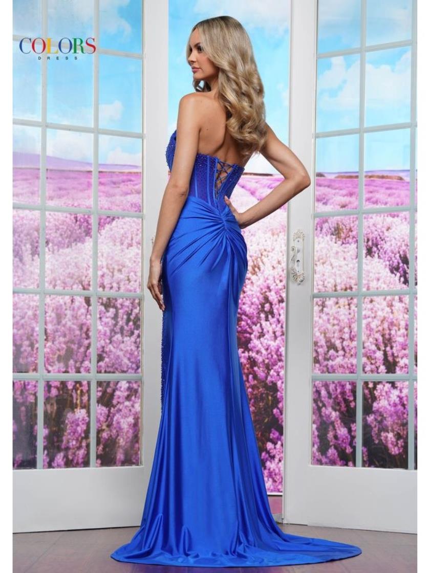 Prom Dresses Formal Fitted Long Prom Dress Royal