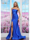 Prom Dresses Long Beaded Slit Formal Prom Dress Royal