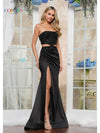Prom Dresses Fitted Formal Long Prom Dress Black