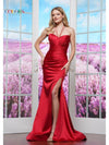 Prom Dresses Fitted Long Formal Evening Prom Dress Red