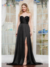Prom Dresses Evening Long Fitted Formal Prom Dress Black