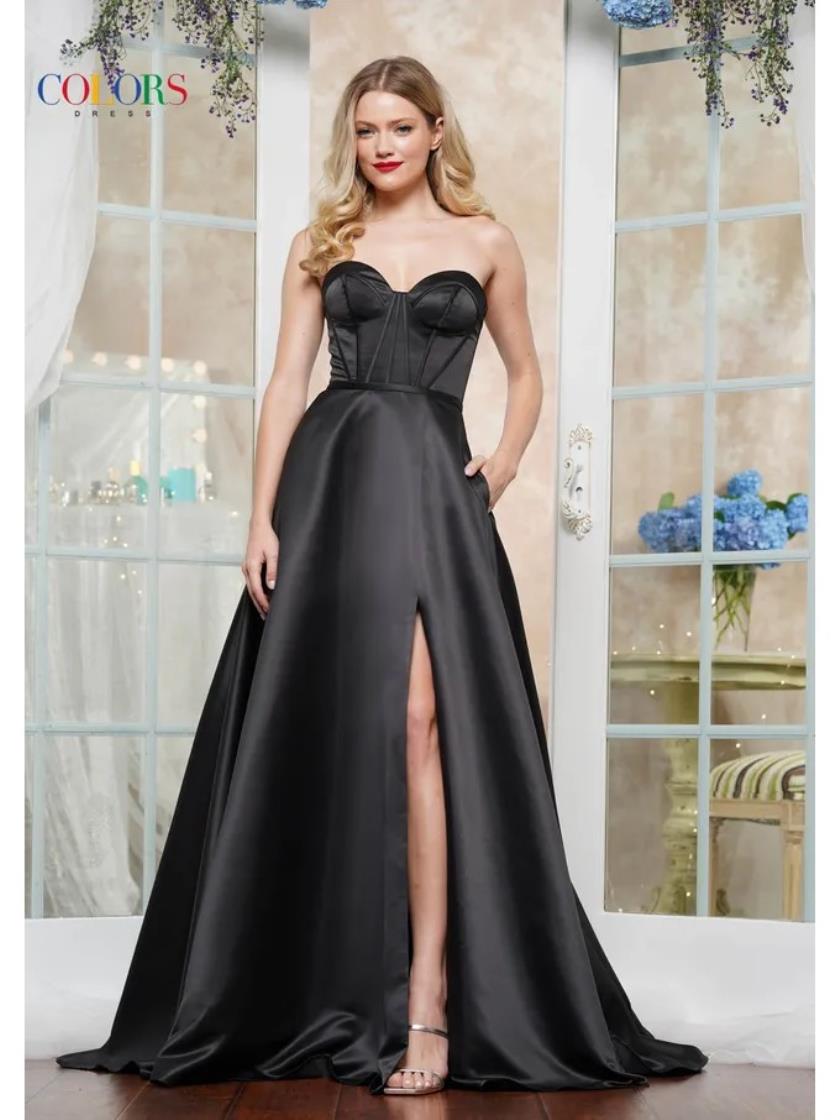 Prom Dresses Formal Evening Long Fitted Prom Dress Black