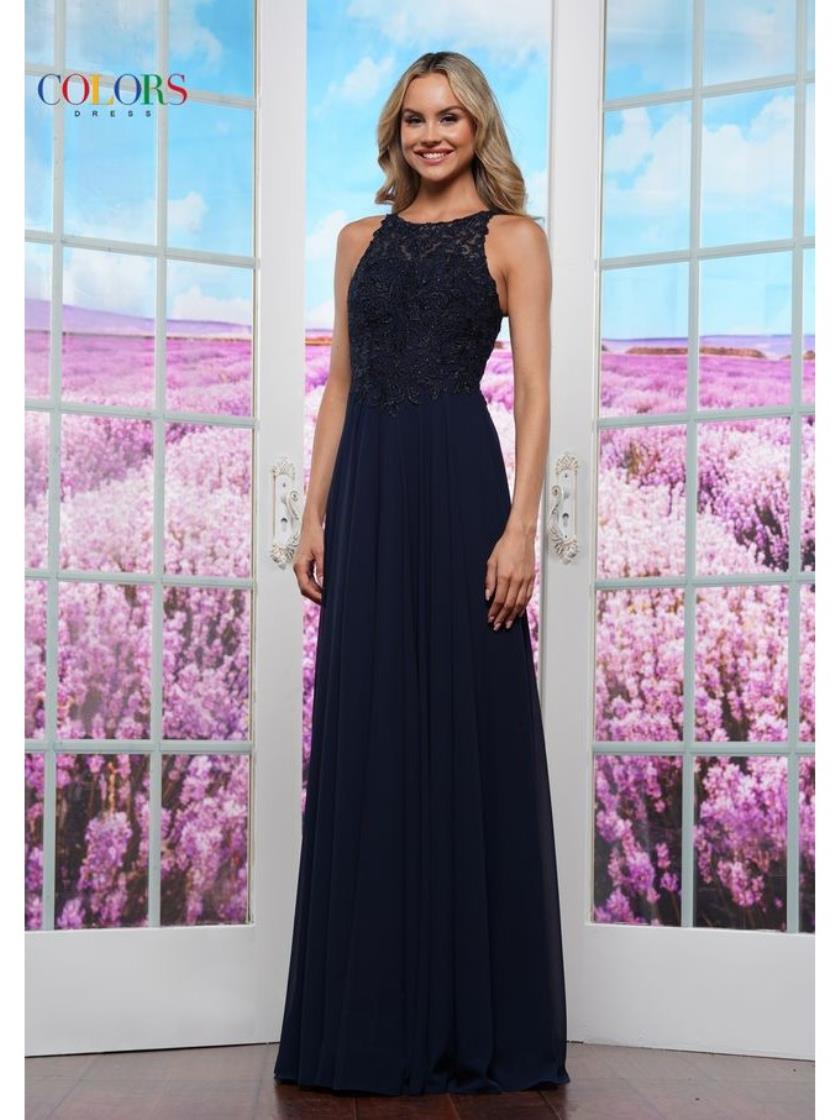Prom Dresses Long Formal Fitted Evening Prom Dress Navy