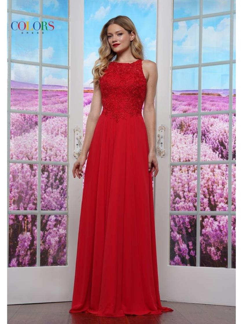 Prom Dresses Long Formal Fitted Evening Prom Dress Red