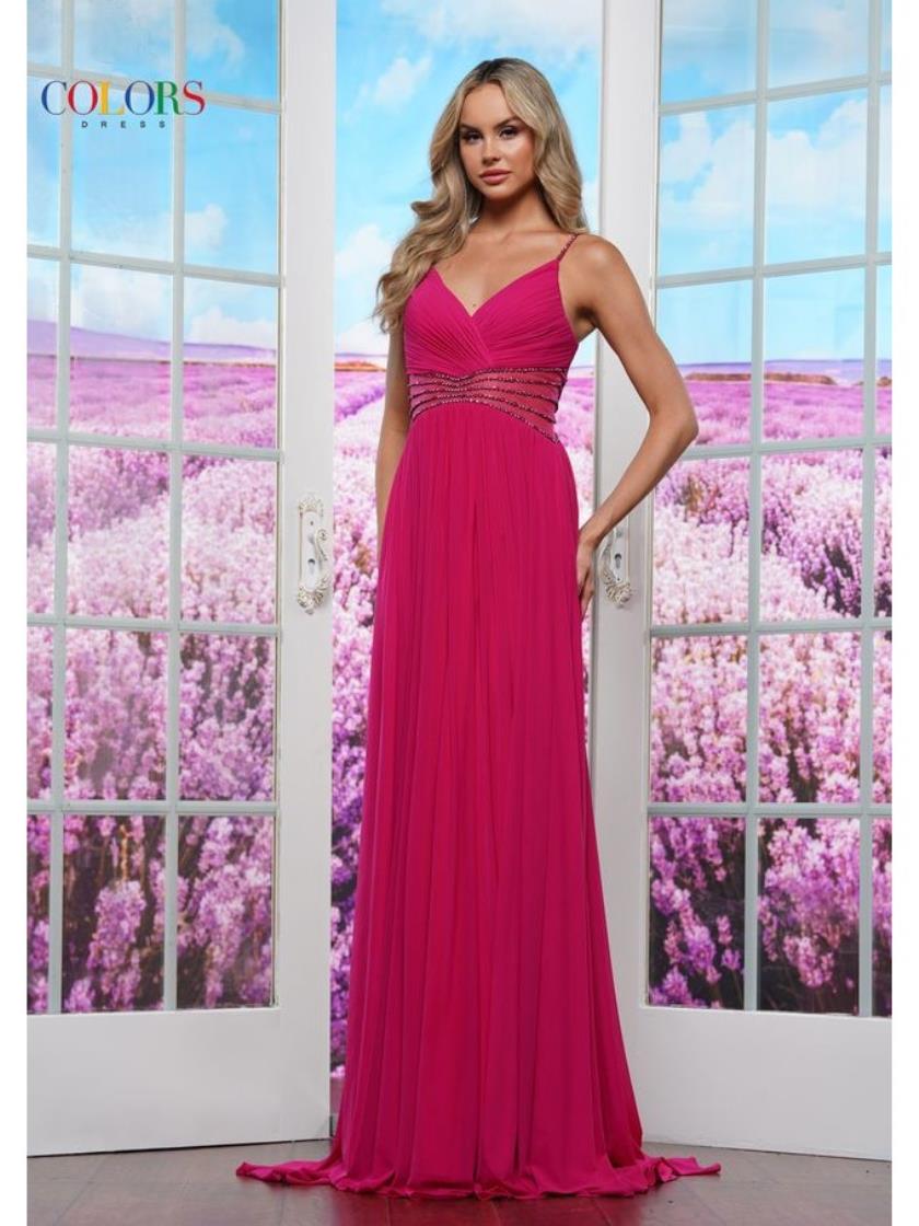 Prom Dresses Formal Long Evening Prom Dress Magenta