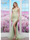 Prom Dresses Fitted formal Evening Long Prom Dress Green