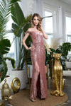 Prom Long Formal Fitted Evening Dress