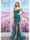 Prom Dresses Formal Long Fitted Prom Dress  Green