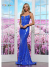 Prom Dresses Formal Fitted Long Evening Dress Royal