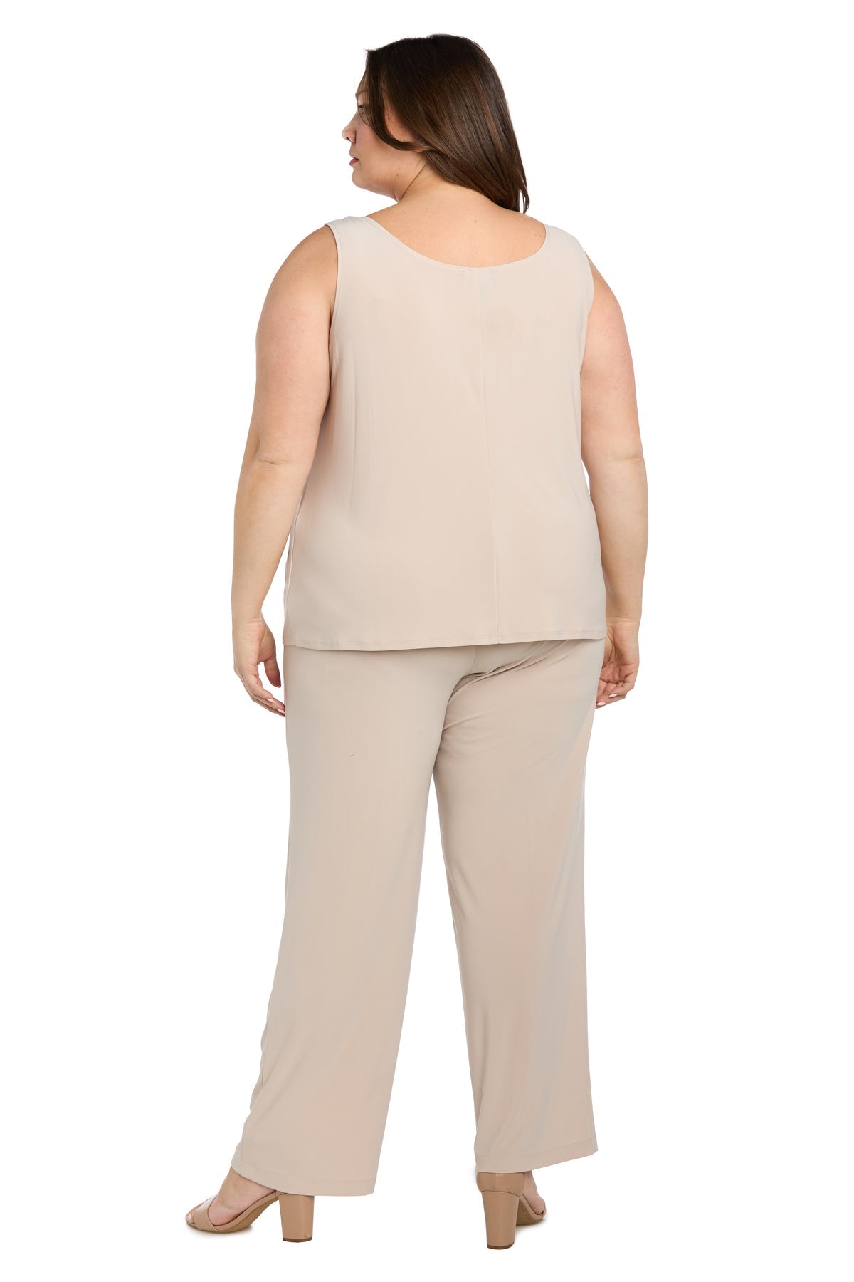 Pant Suit Plus Size Sequin Long Formal Pant Suit Gold