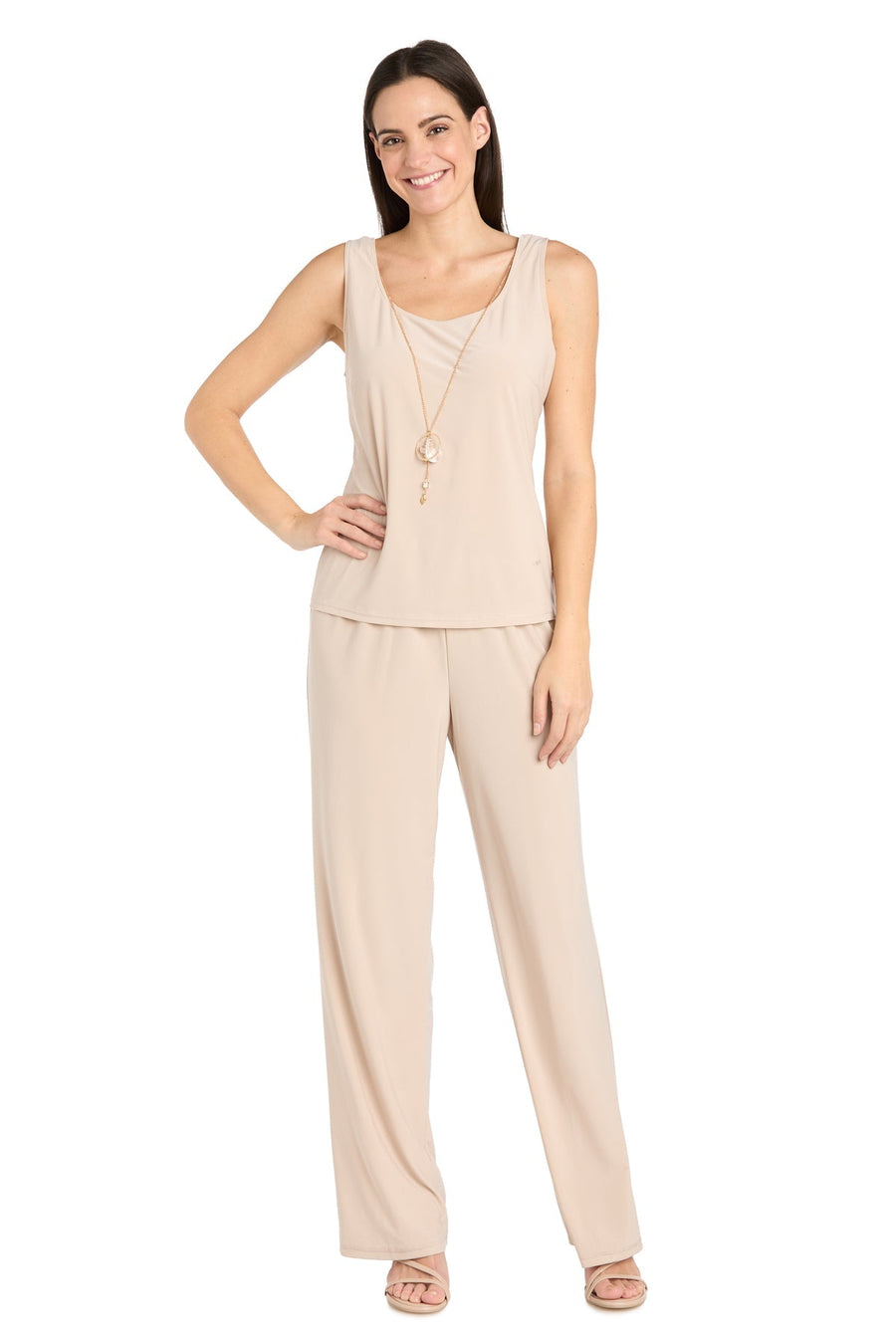 Pant Suit Long Formal Sequin Jacket Pant Suit Gold