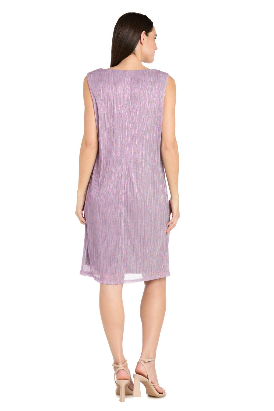 Mother of the Bride Dresses Short Mother of the Bride Metallic Jacket Dress Magnolia