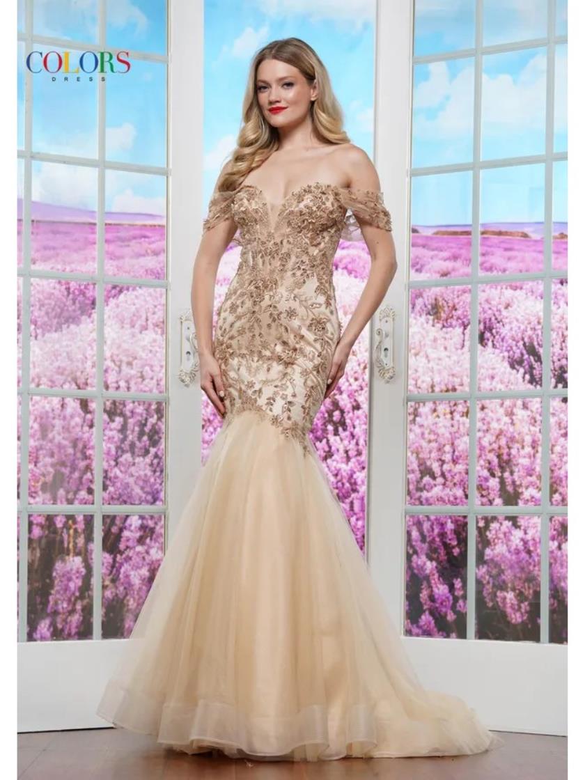 Prom Dresses Long Fitted Formal Beaded Prom Dress Nude