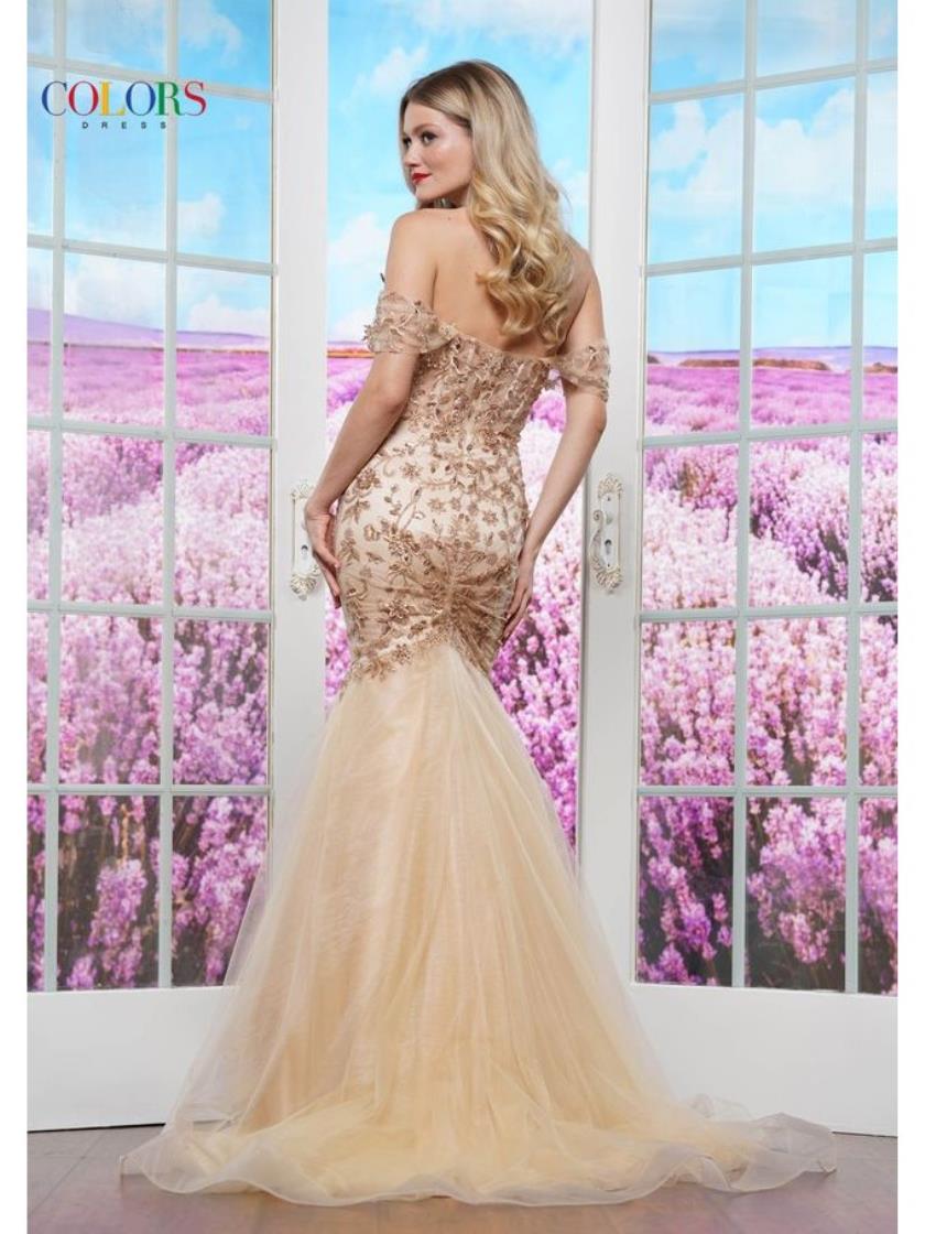 Prom Dresses Long Fitted Formal Beaded Prom Dress Nude