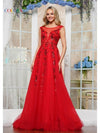 Prom Dresses Formal Evening Long Prom Dress Red