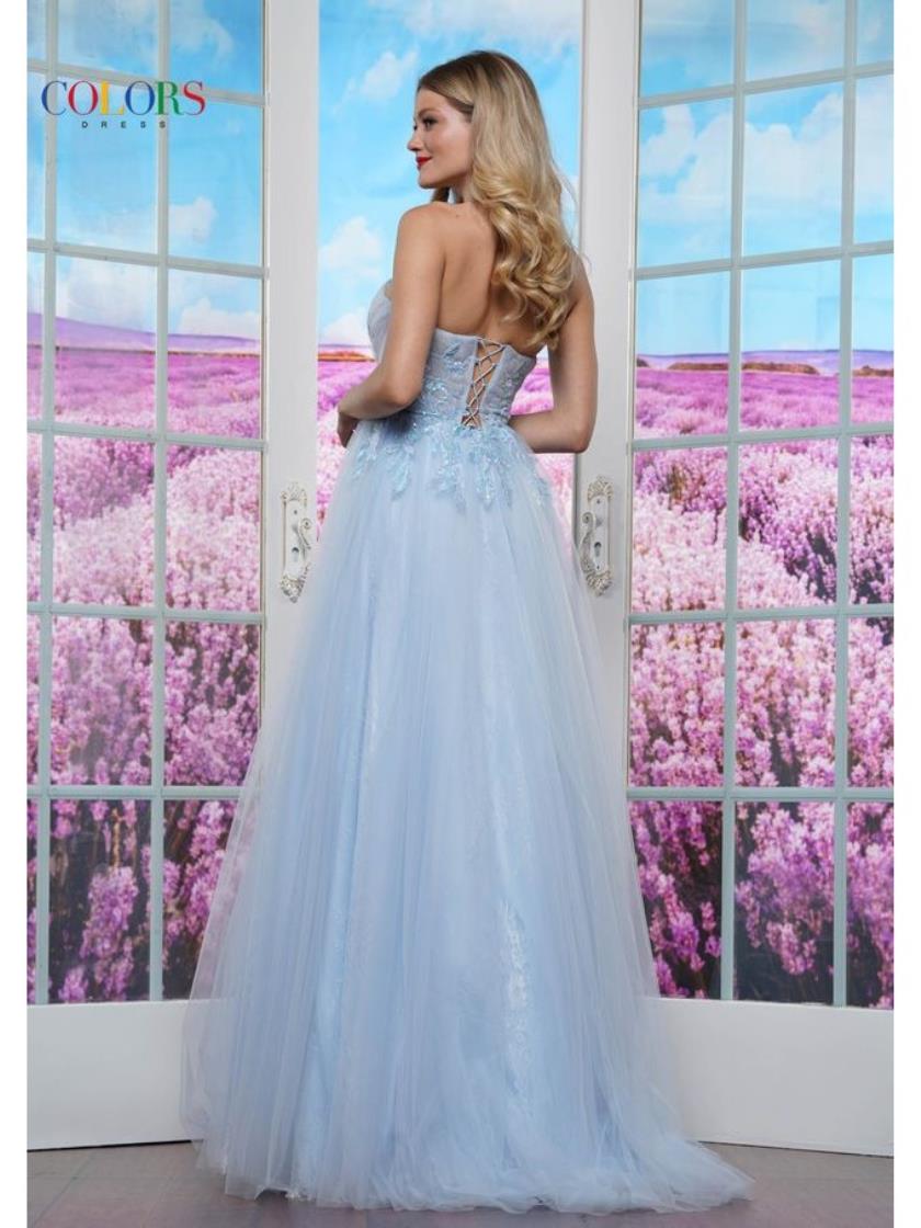 Prom Dresses Long Ball Gown Formal Prom Dress Light Blue