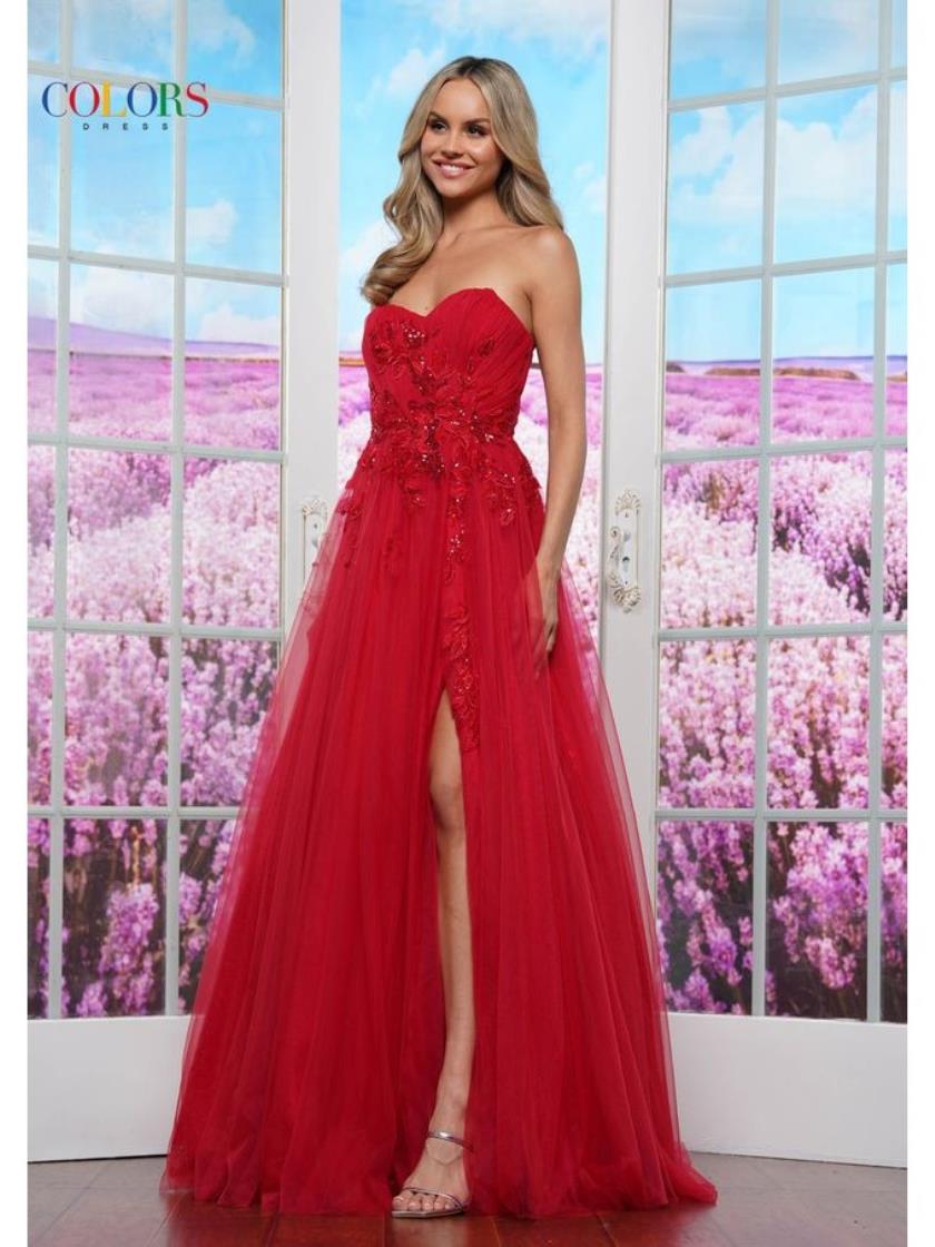 Prom Dresses Long Ball Gown Formal Prom Dress Red