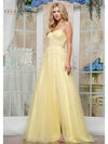 Prom Dresses Long Ball Gown Formal Prom Dress Yellow