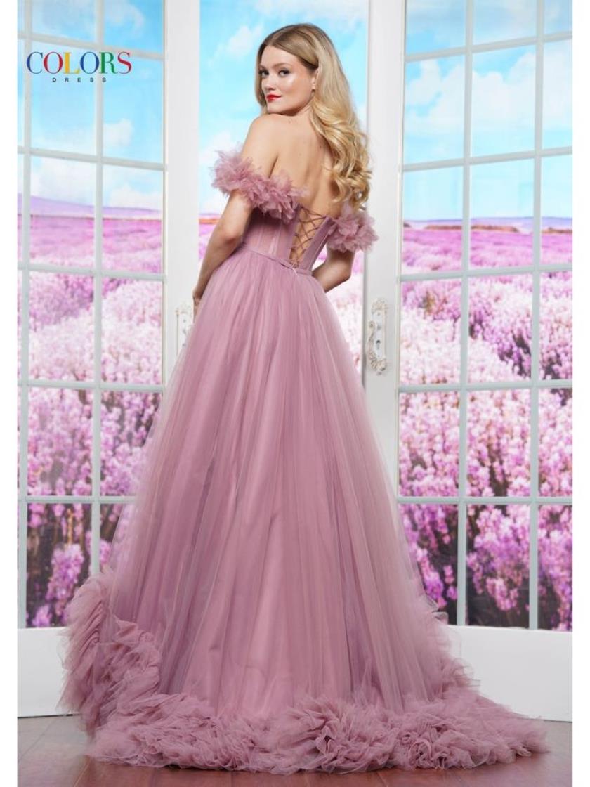 Prom Dresses Formal Sheer Long Ball Gown Prom Dress Deep Mauve