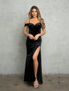 Prom Dresses Long Fitted Formal Prom Dress Black