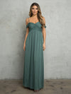 Prom Dresses Long Maternity Formal Prom Dress Eucalyptus