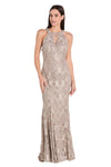 Formal Dresses Fitted Long Formal Evening Dress Champagne