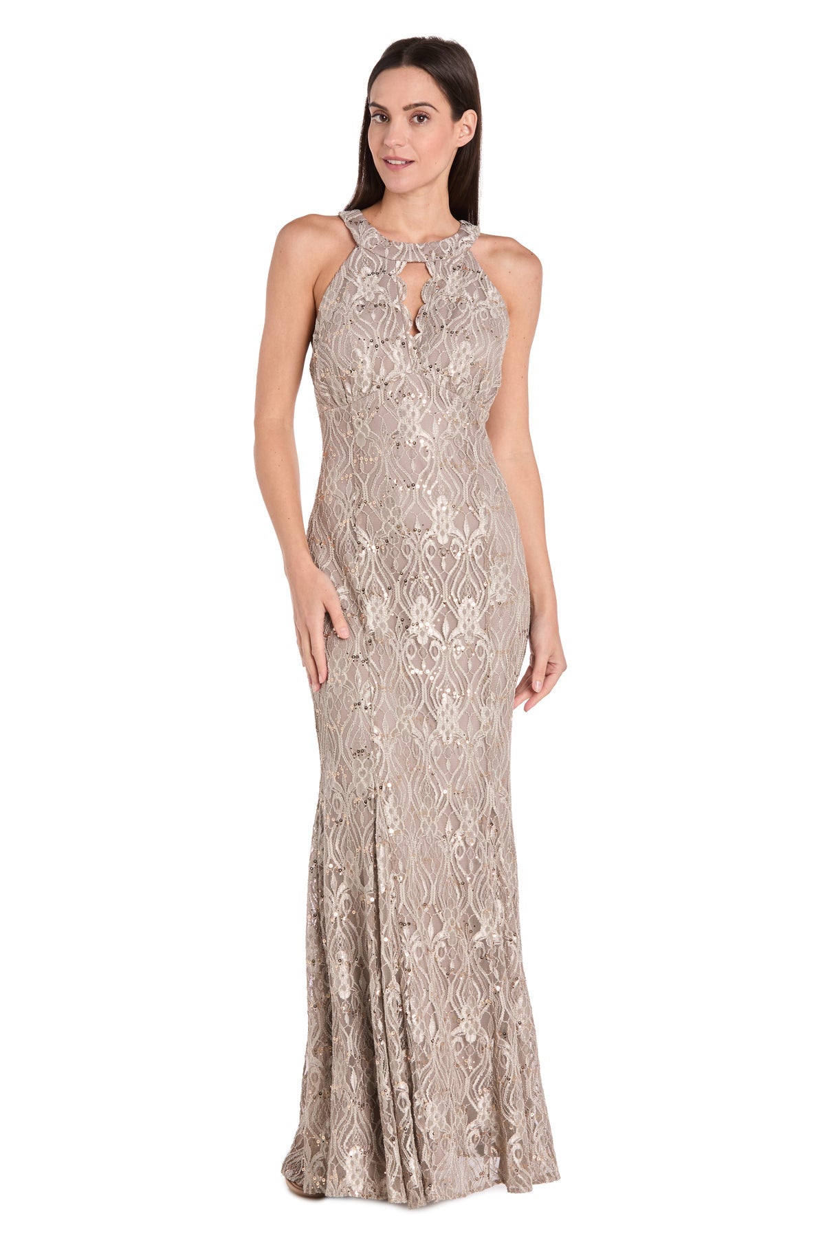Formal Dresses Fitted Long Formal Evening Dress Champagne