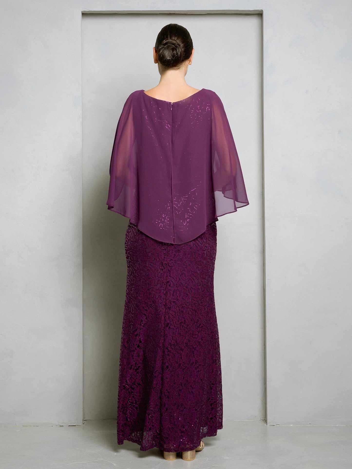 Mother of the Bride Dresses Sequin Lace Long mother of the Bride Dress Black