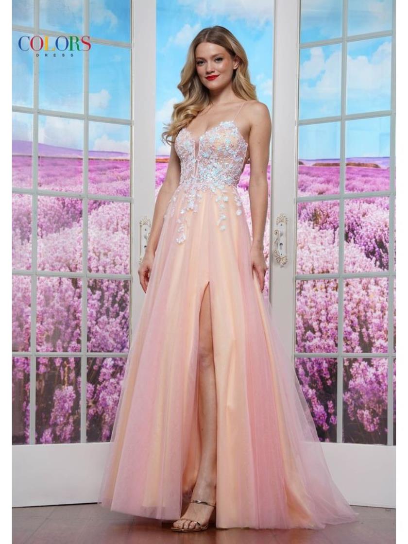 Prom Dresses Long Formal Tone Line Skirt Prom Dress Pink