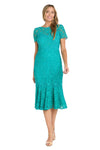 Cocktail Dresses Short Fitted Lace Midi Length Cocktail Dress Jade
