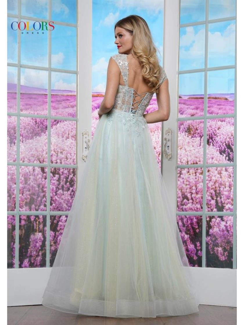 Prom Dresses Fitted Long Formal Evening Prom Dress  Mint Yellow