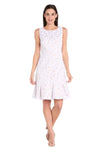 Cocktail Dresses Short Petite Lace Cocktail Dress White/Nude