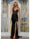 Prom Dresses Formal Long Skirt Fitted Prom Dress Black
