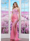 Prom Dresses Long Formal Fitted Evening Prom Dress Pink
