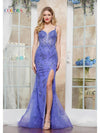 Prom Dresses Formal Long Slit Fitted Evening Prom Dress Iris
