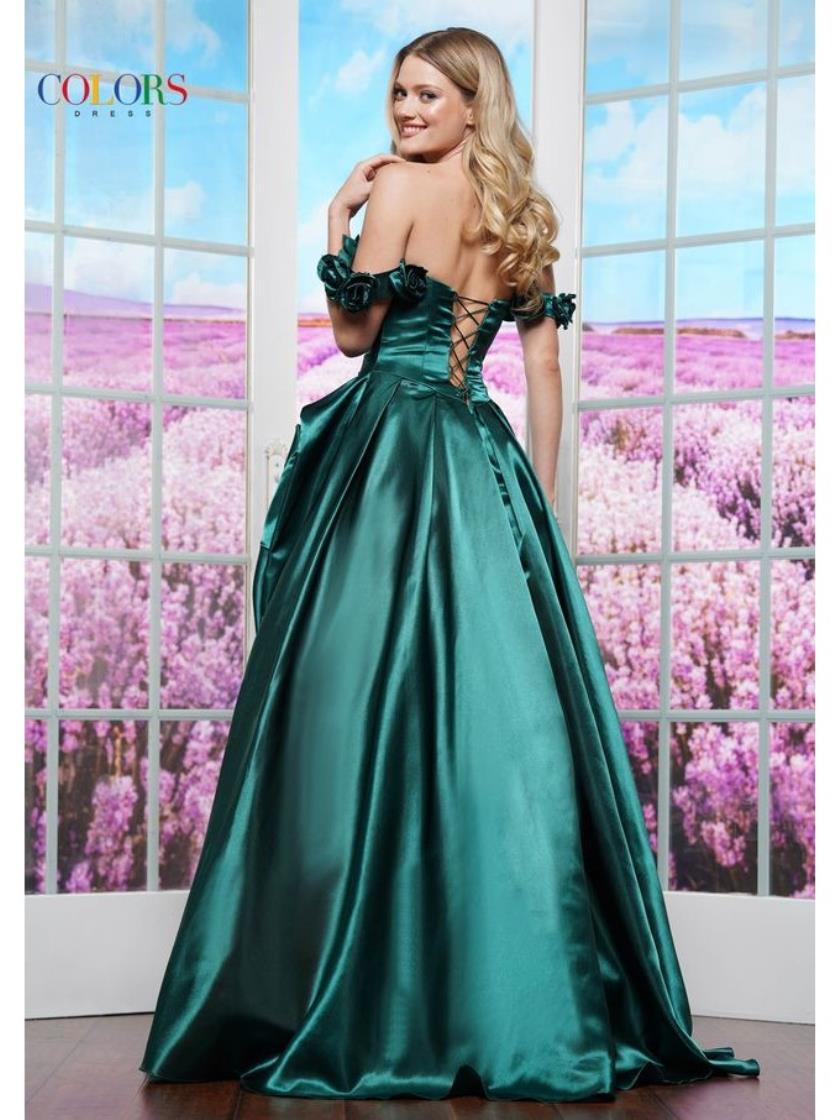 Prom Dresses Long Ball Gown Formal Evening Prom Dress Deep Green
