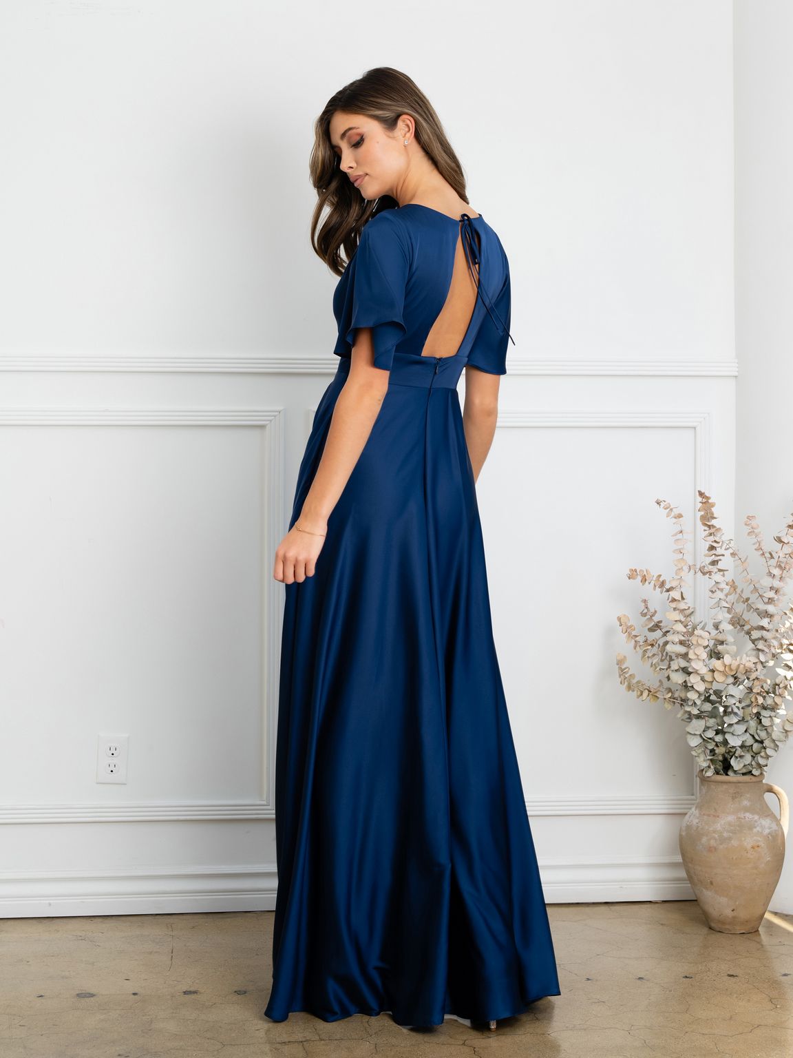 Formal Dresses  Long Formal A Line Evening Dress Navy