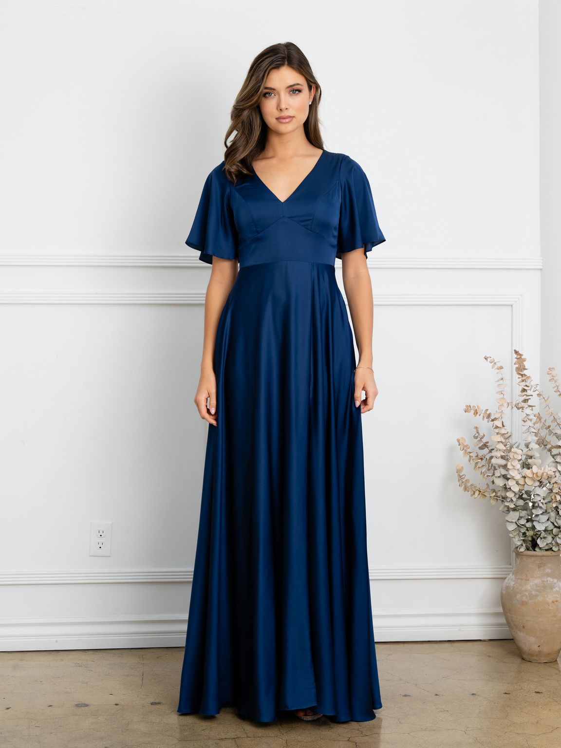 Formal Dresses  Long Formal A Line Evening Dress Navy