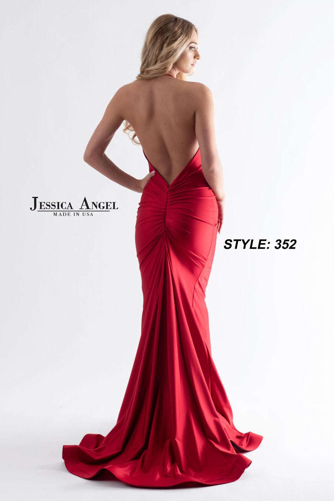 Prom Dresses Fitted Formal Long Evening Prom Dress Red