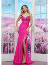 Prom Dresses Formal Long Fitted Prom Dress Hot Pink